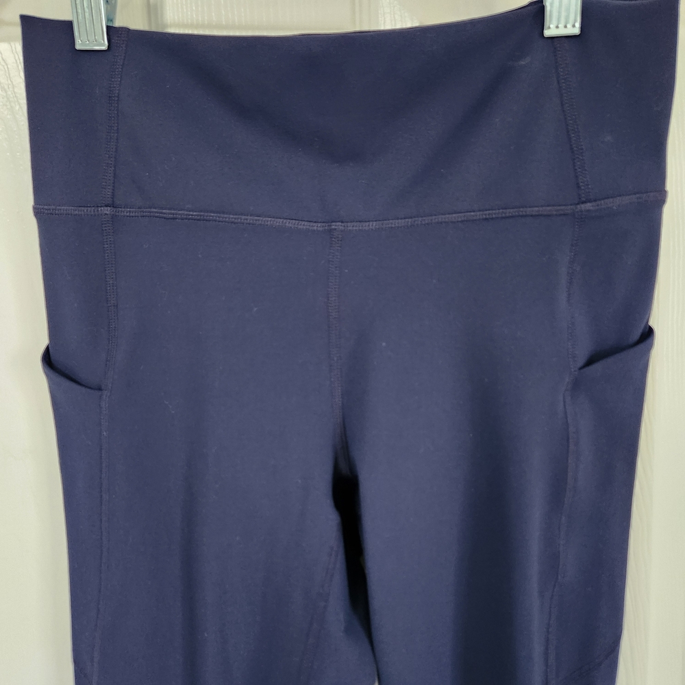 PureLuxe Fabletics Navy Leggings M - Picture 6 of 15